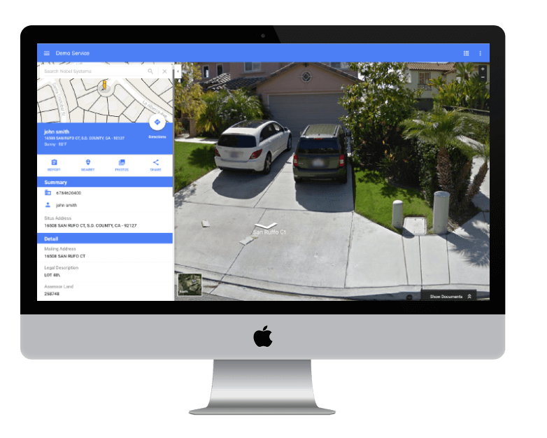 screenshot of Geoviewer Mobile